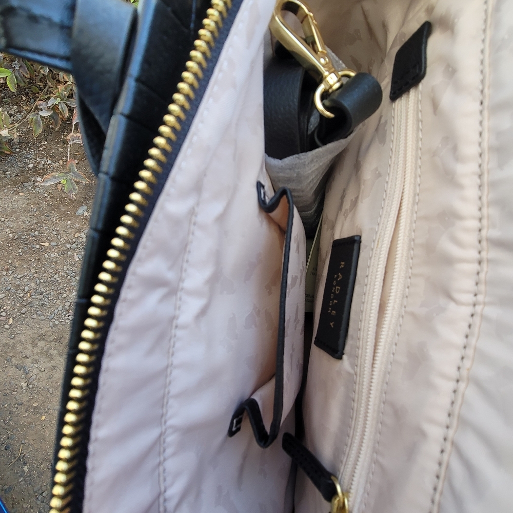 Radley London black Leather Tote Bag - Picture 6 of 7